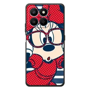Эксклюзивный чехол для Huawei Honor 400 Smart (AlphaPrint - Мультяшные) (Маус в очках)