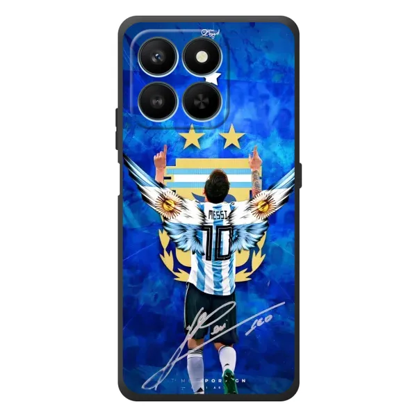 Чохол з принтом «Мессі Аргентина» для Huawei Honor 400 Smart