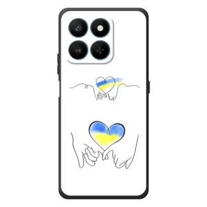 Чохол для Патріота України Huawei Honor 400 Smart - (AlphaPrint) (Мир Україні)