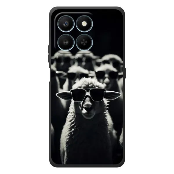 Чехол с принтом «Овечка в очках» для Huawei Honor 400 Smart