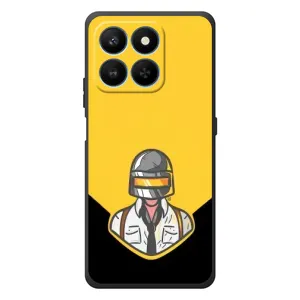 Чеjхол PUBG для Хуавей Хонор 400 Смарт (AlphaPrint) (Пабг в шоломі)