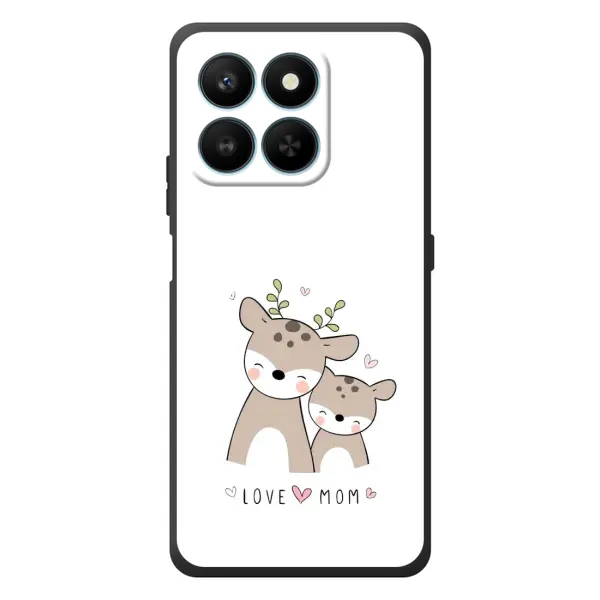 Чехол с принтом «Оленята мама и малыш» для Huawei Honor 400 Smart Чехол с принтом «Оленята мама и малыш» для Huawei Honor 400 Smart