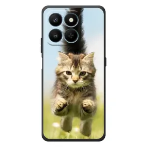 Чохли з Котиками для Huawei Honor 400 Smart (VPrint) (Прижок кота)