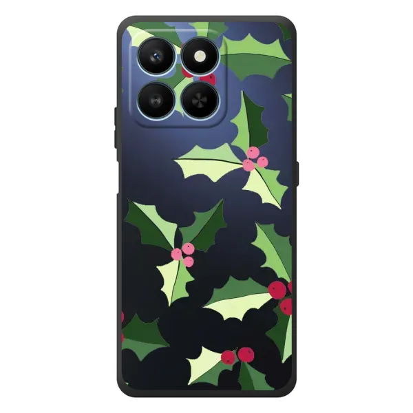 Чохол з принтом «Різдвяний фон» для Huawei Honor 400 Smart