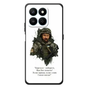 Чохли для Huawei Honor 400 Smart с принтом Тараса Шевченко (AlphaPrint) (Шевченко воїн)