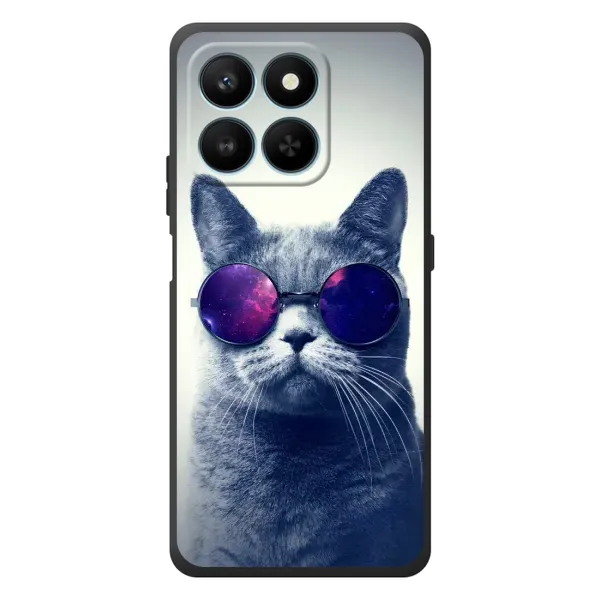 Чохол з принтом «Стильний кіт» для Huawei Honor 400 Smart