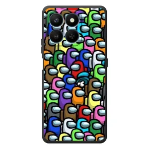 Чохли Амонг Ас для Huawei Honor 400 Smart (AlphaPrint) (Убитий)