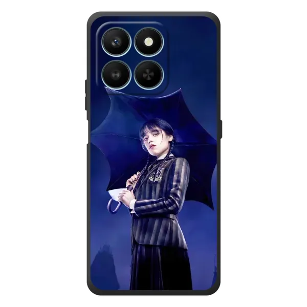 Чохол з принтом «Венздей з парасолькою» для Huawei Honor 400 Smart