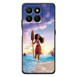 Чохол з мультфільмом Ваяна Huawei Honor 400 Smart (Моана з веслом)