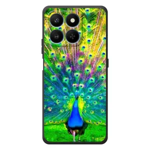 Чохол з пташками на Huawei Honor 400 Smart (VPrint) (Яскравий Павлин)