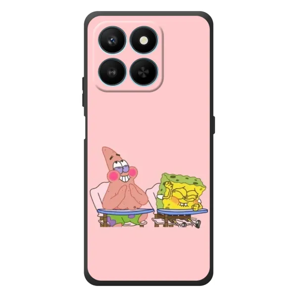 Чохол з принтом «За партою» для Huawei Honor 400 Smart