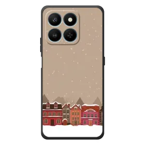 Новорічні, Святкові Чохли для Huawei Honor 400 Smart - 2024 год (Зимове місто)