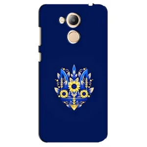 Чохли для Huawei Honor 6c Pro Укр. Символіка (AlphaPrint) (Квітковий Герб)