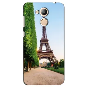Чехол Эйфелева Башня для Huawei Honor 6c Pro - (AlphaPrint) (Дорога в Париж)