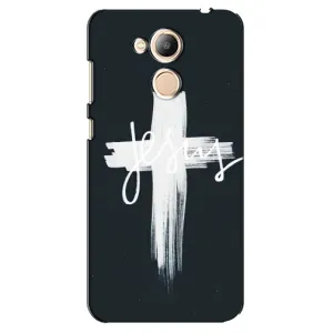 Чехол для Huawei Honor 6c Pro (AlphaPrint) - (Христианские) (Иисус)