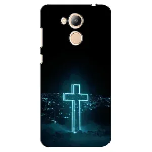 Чехол для Huawei Honor 6c Pro (AlphaPrint) - (Христианские)