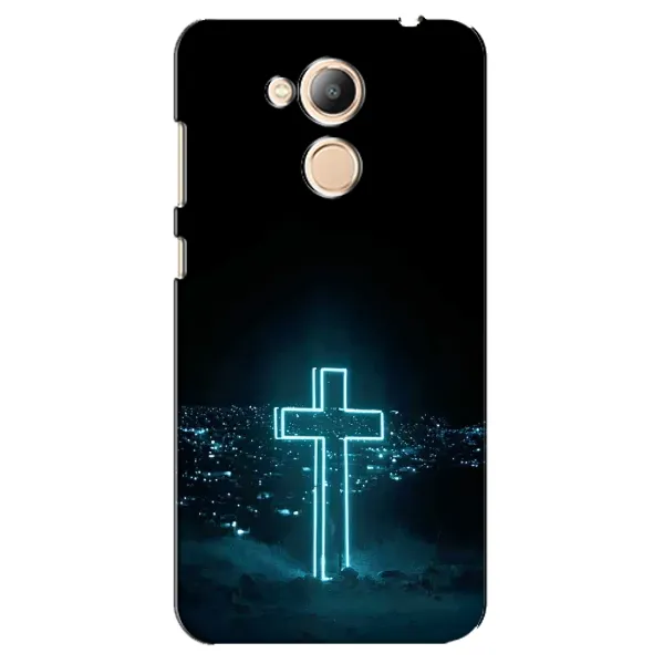 Чехол с принтом «Крест и город» для Huawei Honor 6c Pro