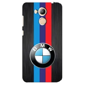 Чехол для Хонор 6С Про - с принтом БМВ (AlphaPrint) (Лого BMW)