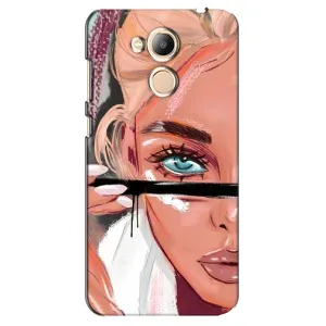 Чехол с печатью для Huawei Honor 6c Pro - (Мода) (AlphaPrint)