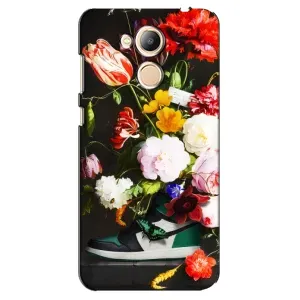 Бренднові Чохли для Huawei Honor 6c Pro - (PREMIUMPrint) (Nike цветы)