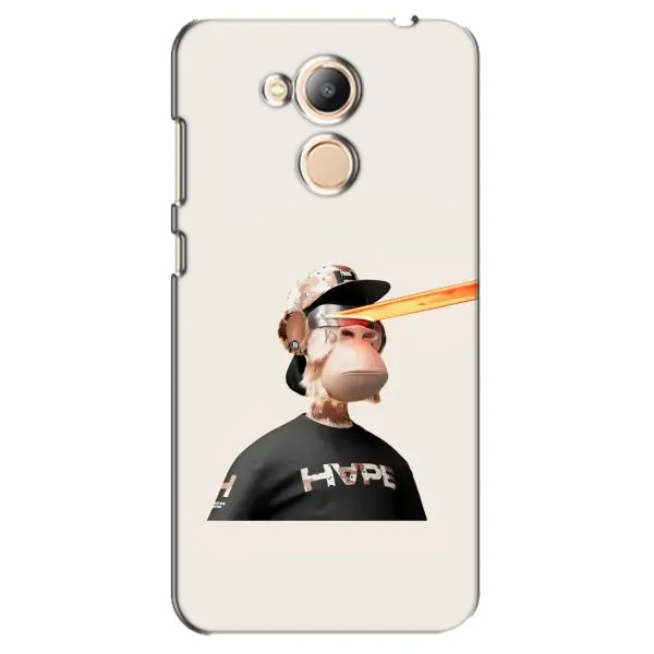 Чехол с принтом «обезьяна NFT в очках» для Huawei Honor 6c Pro