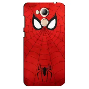 Чехол с человеком пауком для Huawei Honor 6c Pro - (AlphaPrint) (Паук (Марвел))