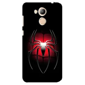 Чехол с человеком пауком для Huawei Honor 6c Pro - (AlphaPrint) (Паук марвел)