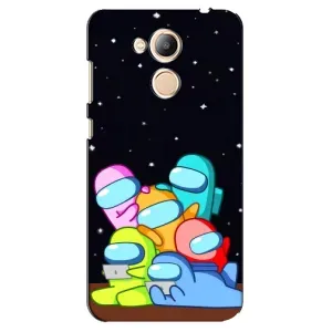 Чехол Амонг Ас для Huawei Honor 6c Pro (AlphaPrint) (Скины в космосе)