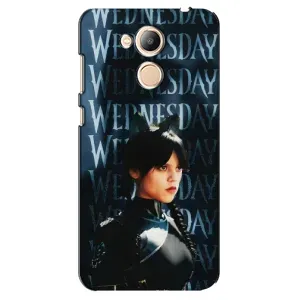 Чохли Венсдей на Huawei Honor 6c Pro Уенсдей (AlphaPrint) (Венздей кішка)