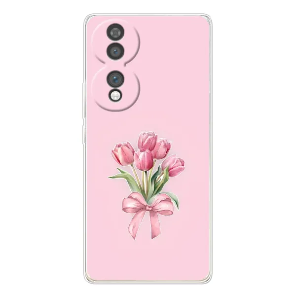 Чехол с принтом «Букет цветов» для Huawei Honor 70