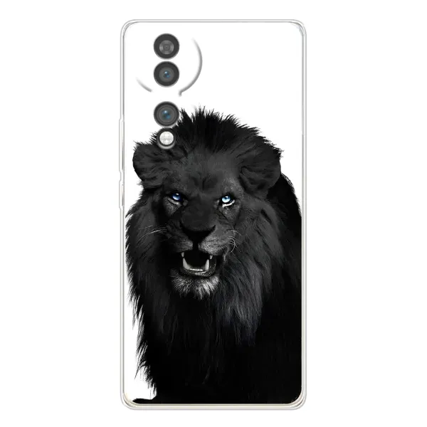 Чехол с принтом «Черный ЛЕВ» для Huawei Honor 70