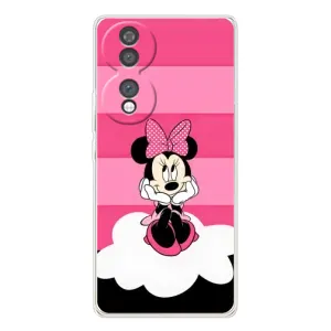 Эксклюзивный чехол для Huawei Honor 70 (AlphaPrint - Мультяшные) (Девочка Maus)