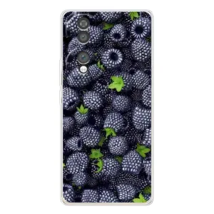 Чехлы с Фруктами для Huawei Honor 70 (VPrint) (Ежевика)