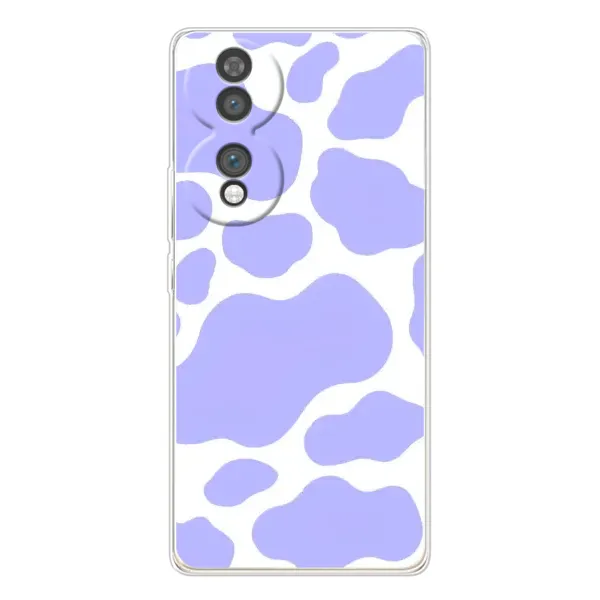 Чехол с принтом «Фиолетова Буренка» для Huawei Honor 70
