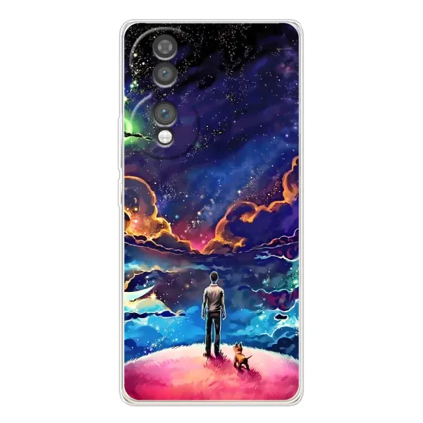Чехол с принтом «Галактический вид» для Huawei Honor 70