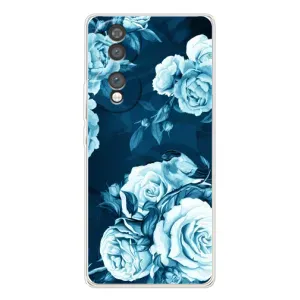 Чехол с принтом «Голубые Бутоны» для Huawei Honor 70