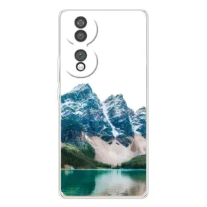 Силиконовый чехол с КАРТИНКАМИ лето для Huawei Honor 70 (AlphaPrint) (Гори)