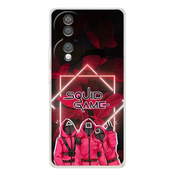 Чехол с принтом «Охранники Игра кальмара» для Huawei Honor 70
