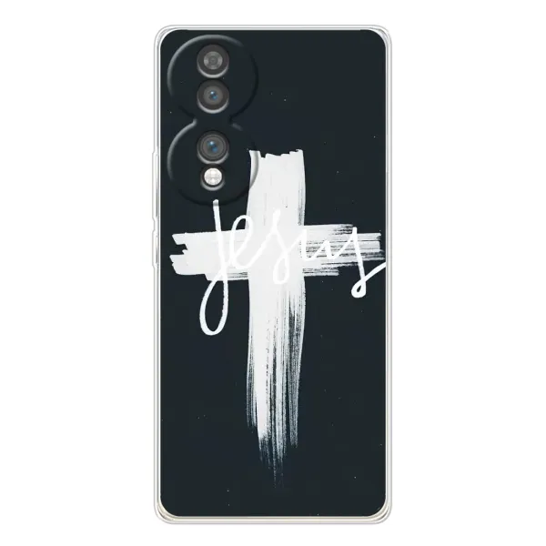 Чехол с принтом «Иисус» для Huawei Honor 70