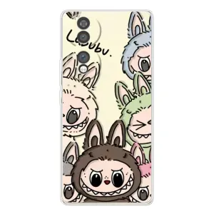Чохол з Лабубу на Huawei Honor 70 (Золота мавпа Bored Ape)
