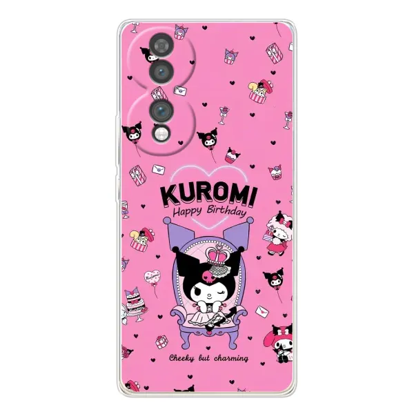 Чехол с принтом «KUROMI» для Huawei Honor 70