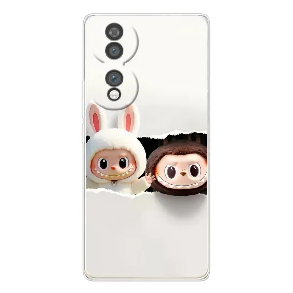 Чохол з принтом «Лабубу» для Huawei Honor 70 Чохол з принтом «Лабубу» для Huawei Honor 70