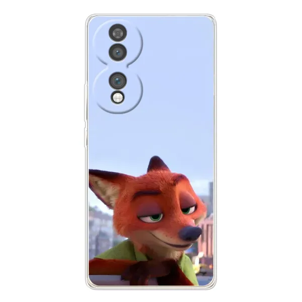 Чехол с принтом «Лис Ник» для Huawei Honor 70