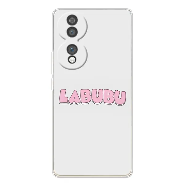 Чохол з принтом «Лого Лабубу» для Huawei Honor 70 Чохол з принтом «Лого Лабубу» для Huawei Honor 70