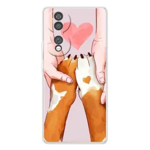 Чехлы с собаками для Huawei Honor 70 (VPrint) (Любовь к собакам)