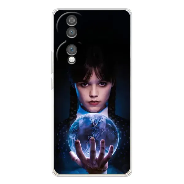 Чохол з принтом «Магічна сфера Венздей» для Huawei Honor 70 Чохол з принтом «Магічна сфера Венздей» для Huawei Honor 70