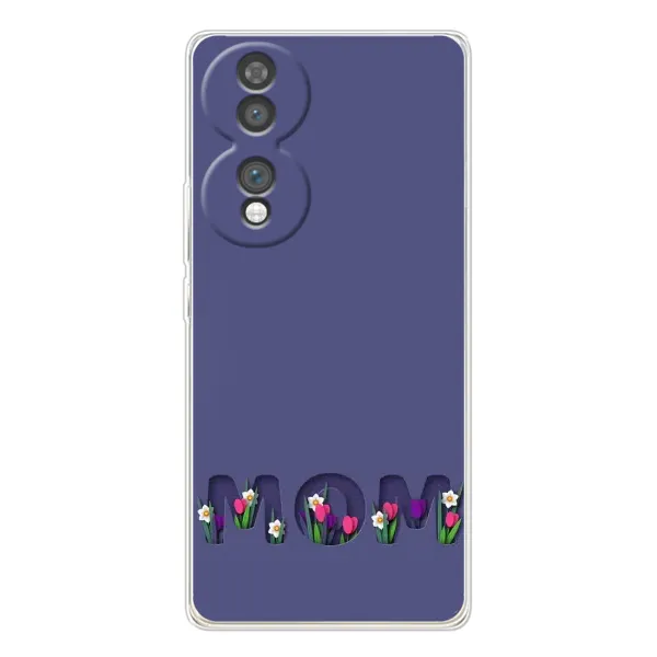 Чохол з принтом «Мама в квітах» для Huawei Honor 70 Чохол з принтом «Мама в квітах» для Huawei Honor 70