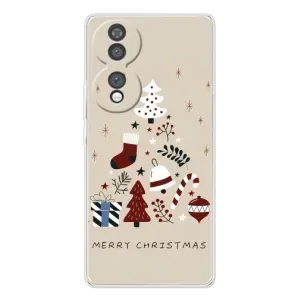 Рождественские, Праздничные Чехлы для Хайер Хоннор 70 (Merry Christmas)