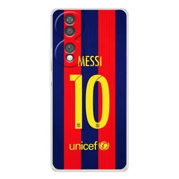 Чехол с принтом «Messi Barca 10» для Huawei Honor 70