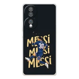 Чехлы для Huawei Honor 70 (Leo чемпион) (AlphaPrint) (Messi ПСЖ)